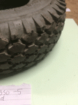 Used 4.10/3.50-4 Solid Pr1mo Duratrap Tyre For A Mobility Scooter