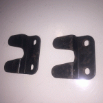 Used Pair of Basket Brackets For A Pride Mobility Scooter N2494