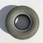 Used 4.10-3.50 x 5 Pneumatic Tyre For A Mobility Scooter K16