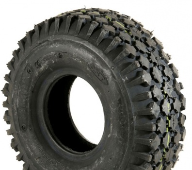 New 4.10/3.50-4 Black Pneumatic Tyre Tire For A Mobility Scooter