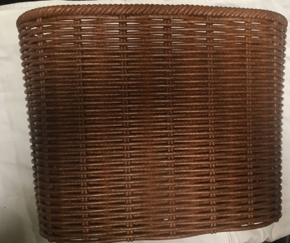 Used Front Wicker Style Basket For A Shoprider Mobility Scooter BF506
