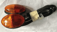 Used Indicator Blinker Lens Set For Pride GoGo Mobility Scooter V3929
