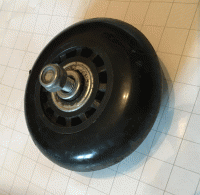 Used Rear Stabiliser Wheel For A Mobility Scooter S6165
