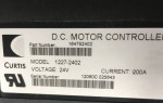 Used CURTIS 1227-2402 200amp Controller For A Mobility Scooter X289