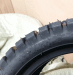 New 13/4.00-8 Black Pneumatic Tyre Tire For A Mobility Scooter
