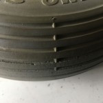 Used 2.80/2.50-4 Solid Tyre For A Mobility Scooter Y372