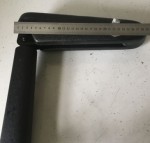Used LH 2.5cm Gauge Seat Armrest For a Mobility Scooter Q312