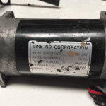 Used Line Ind. Corporation Motor DM5201M0X For A Mobility Scooter B3106