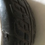 Used Rear Solid Wheel 3.00-4 260x85 For A Shoprider Scooter S1517