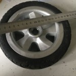 Used Rear Wheel Assembly 200x58 For a Rascal Mobility Scooter Y345