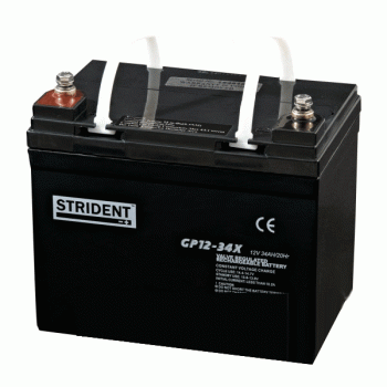 New Strident 12v 34ah Battery For A Mobility Scooter (UK & Europe)