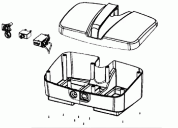 New 17AH Full Battery Box Assembly For A Kymco K-Lite Mobility Scooter