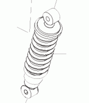New Suspension Spring For A 4-Wheel Sterling Trophy Mobility Scooter