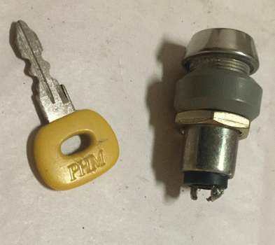 Used Ignition with Key For a Shoprider Mobility Scooter AD43