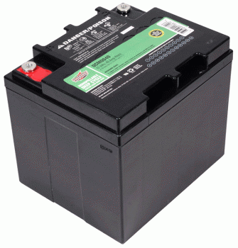 New Pair of Interstate 12V 40AH Deep Cycle Scooter Batteries (USA)
