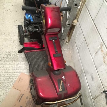 IN FOR DISASSEMBLY: Used Rascal Mobility Scooter