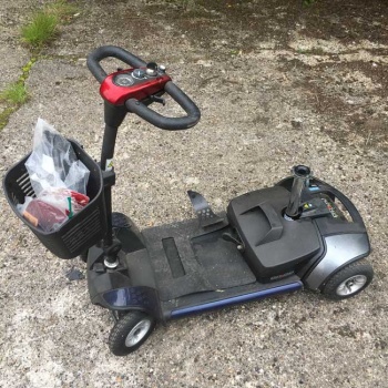 JUST- DISSEMBLED: Used Pride GOGO Mobility Scooter