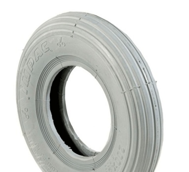 New 200x50 8x2 Grey Ribbed Pneumatic Tyre Tire For Mobility Scooter