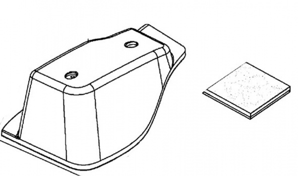 New Battery Case Lid Assembly RH For A Strider EV10ED Mobility Scooter