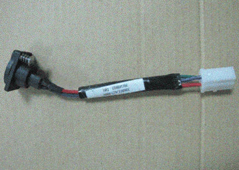 New 3-Pin Charging Port For A Kymco Maxer EQ40DA Mobility Scooter