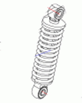 honda aviator shock absorber