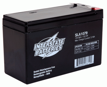 New Pair of Interstate 12V 8AH VRLA Mobility Scooter Batteries (USA)