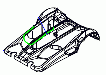 New Purple Rear Faring Heartway HW009 Folding Twin Mobility Scooter