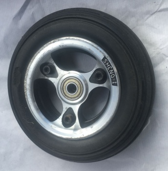 Used 2.80/2.50-4 Front Wheel Assembly For A Quingo Mobility Scooter BB144