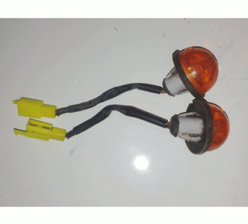 Used Yellow Indicator Blinker Lens (2) Shoprider Mobility Scooter X924