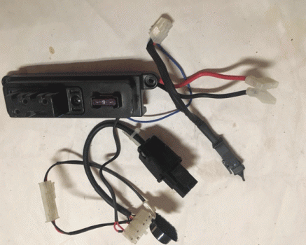 Used Battery Connector Assembly For A Pride Mobility Scooter WG1035