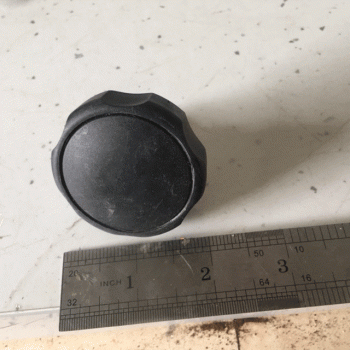 Used Seat Knob For A Shoprider Mobility Scooter Y1025