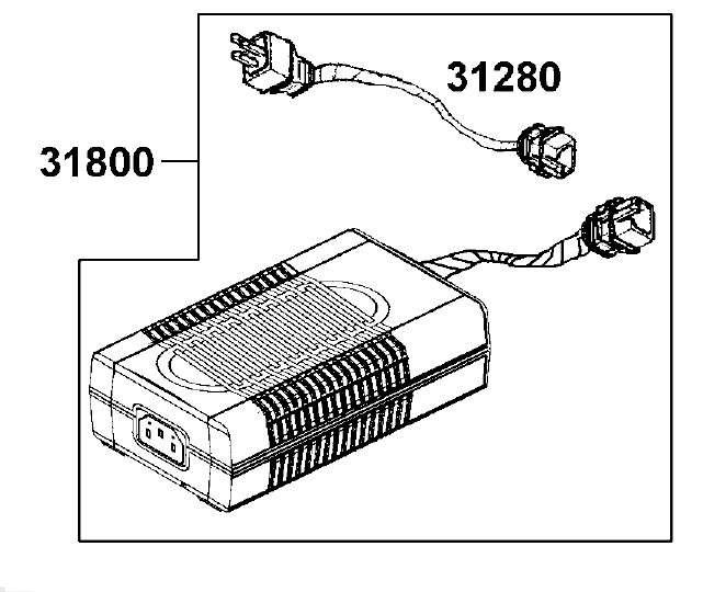 New Battery Charger for Kymco KLite Mobility Scooter EQ10AA Wheelie