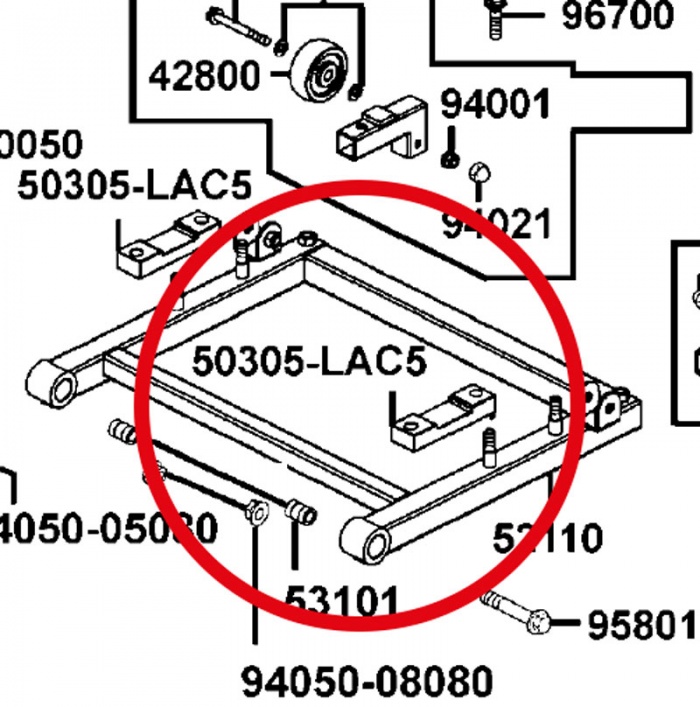 New Motor Rubber Piece For A Kymco Maxer EQ40DA Mobility Scooter