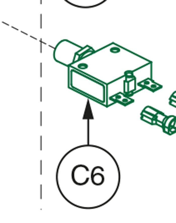 New 40amp Circuit Breaker Pride Colt Plus Victory 10 SC610 Scooter