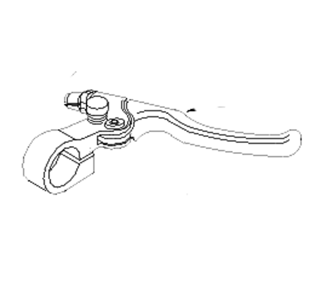 New Manual Brake Lever For An Excel Galaxy II Mobility Scooter Wheelie