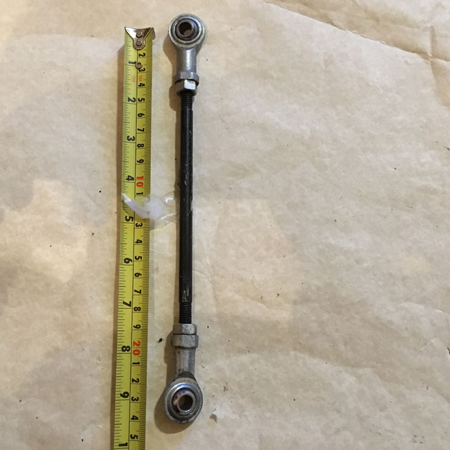 Strider Rod Used Steering Rod 22cm Hole to Hole Strider Mobility Scooter S6197 ...