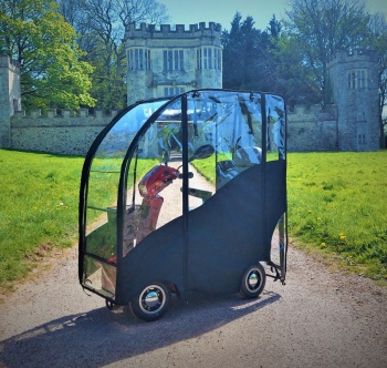 New Custom Made Canopy For A Mobility Scooter