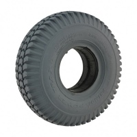 New 3.00-4 260x85 Grey Solid Block 76mm Tyre Tire For Mobility Scooter