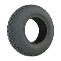 New 4.10/3.50-6 Grey Block 90mm Solid Tyre Tire Pride Mobility Scooter