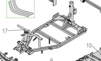 New Front Frame Chassis For A Drive Envoy 4 Ventura Mobility Scooter
