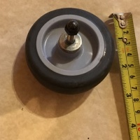 Used Rear Stabiliser Wheel For A Mobility Scooter S6193