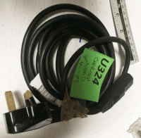 Used UK Battery Charging Cable For A Mobility Scooter U324